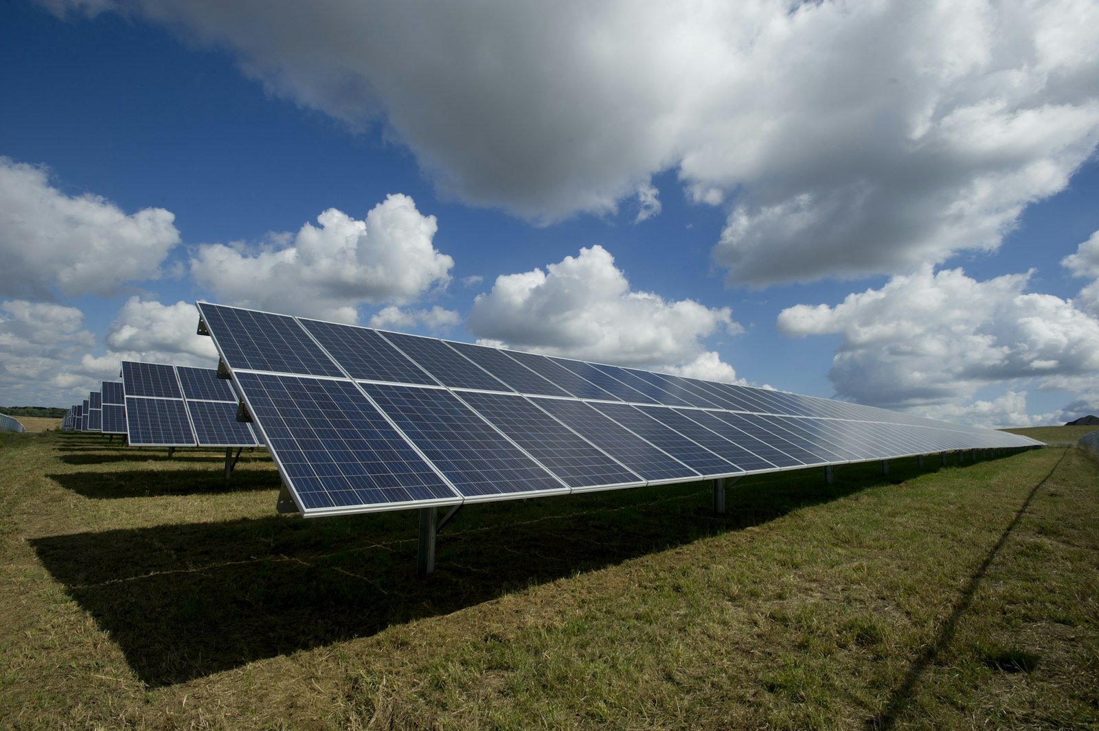 Rooftop solar PV installation on a commercial building for institutional property portfolios